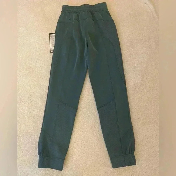 Lilulemob Brushed Softstreme Ribbed HR Jogger Pants 0 - Picture 3 of 4